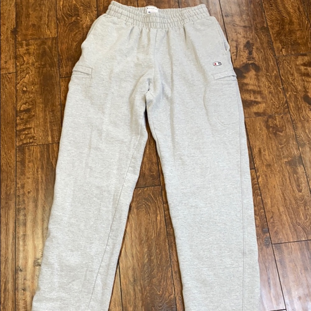 Grey champion sweat pants